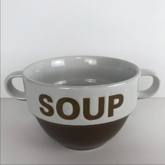 Potato Soup Foundation Large “SOUP" Double Handle - Picture 2 of 3